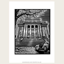 Load image into Gallery viewer, Future Courthouse – 5x7 BOMONSTER Greeting Card