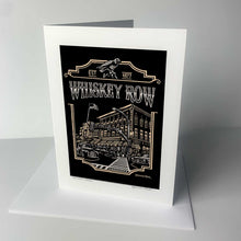 Load image into Gallery viewer, Whiskey Label – 5x7 BOMONSTER Greeting Card