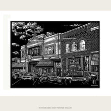 Load image into Gallery viewer, Whiskey Parking – 5x7 BOMONSTER Greeting Card