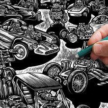 Load image into Gallery viewer, Signed 11x17&quot; Rat Fink Garage Litho Print &quot;FINK DILEMMA&quot;