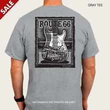 Load image into Gallery viewer, Clearance Men&#39;s Tee &quot;GUITAR SURF&quot; SIZE L