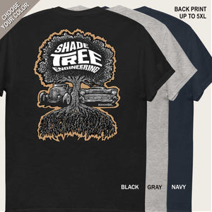 Men's Hot Rod Builder Classic Tee "SHADE TREE"