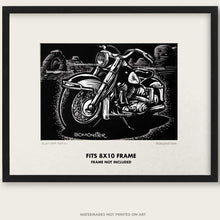 Load image into Gallery viewer, Original Harley Motorcycle Art &quot;Electra Arch #1&quot;