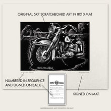 Load image into Gallery viewer, Original Harley Motorcycle Art &quot;Electra Arch #1&quot;