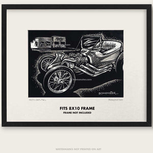 Original Ed Roth Art "Roth Outlaw #2"