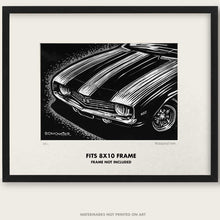 Load image into Gallery viewer, Original Chevy Camaro Art &quot;SS #2&quot;