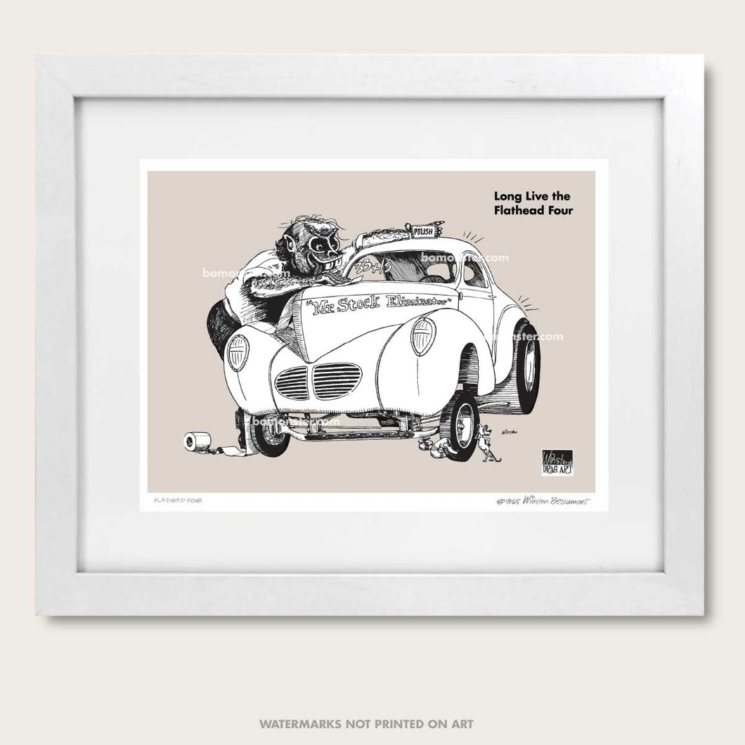Winston's Drag Racing Art 