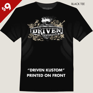 Clearance Men's Tee "Driven Kustom Culture" SIZE S