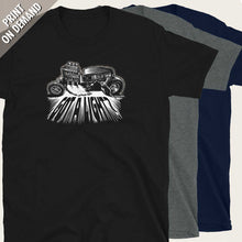 Load image into Gallery viewer, welding monster in rat rod tee 