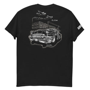 Men's Custom Car Gildan Classic Tee "Detroit Smoke"