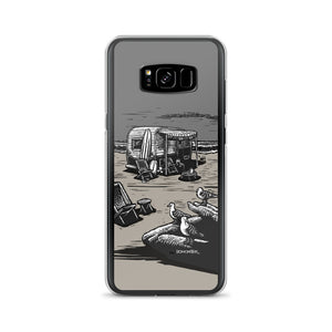 "Vintage Beach Trailer" Samsung Case