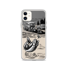 Load image into Gallery viewer, Vintage Trailer "Fish Story" iPhone Case
