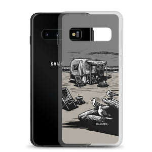 "Vintage Beach Trailer" Samsung Case