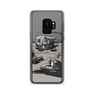 "Vintage Beach Trailer" Samsung Case