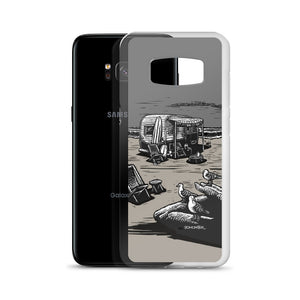 "Vintage Beach Trailer" Samsung Case