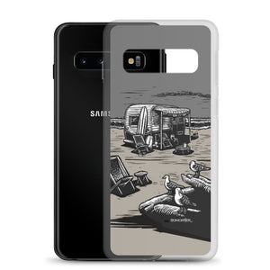 "Vintage Beach Trailer" Samsung Case