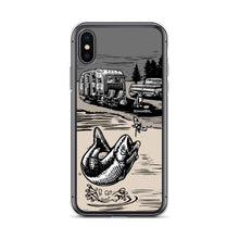 Load image into Gallery viewer, Vintage Trailer "Fish Story" iPhone Case