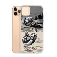 Load image into Gallery viewer, Vintage Trailer "Fish Story" iPhone Case