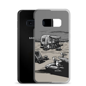 "Vintage Beach Trailer" Samsung Case