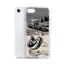 Load image into Gallery viewer, Vintage Trailer "Fish Story" iPhone Case